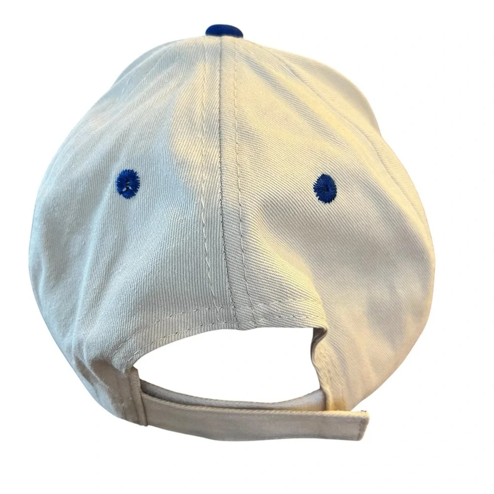 Corona Light Hat Cap Adult White Hook & Loop Cotton La Vida Mas Fina Beer Logo
